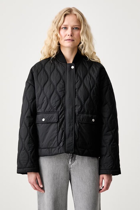 Karl Lagerfeld Jeans kurtka przejściowa damska czarna B3W15022