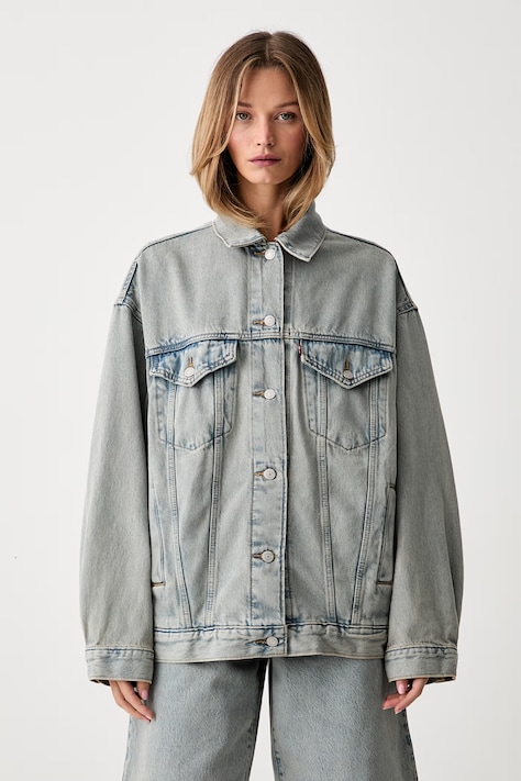 Levi's kurtka jeansowa damska MINE TIME niebieska A3472