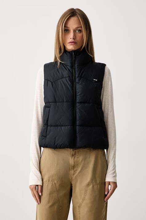 Levi's Bezrękawnik damski PALMER PUFFER granatowy 006S7