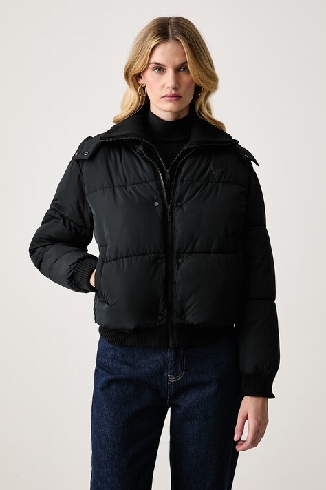 Guess Стьобана куртка жіноча VIRGINIA чорна V6BL09 W4391