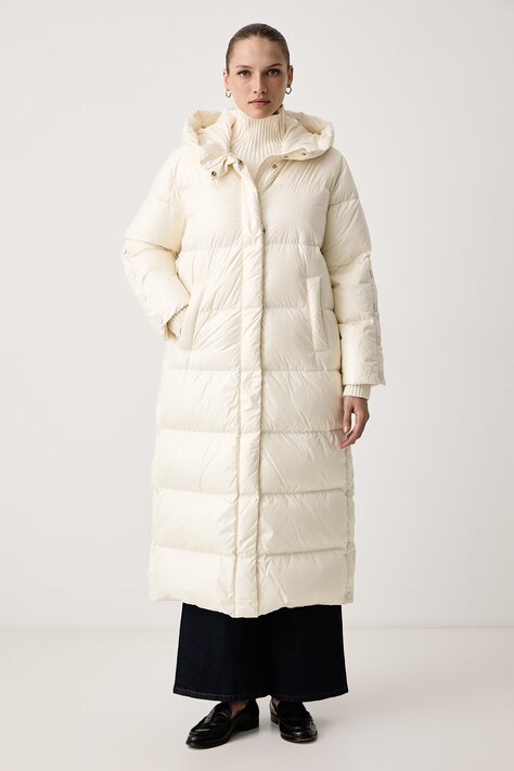 Twinset Пуховая куртка для женщин бежевая 262TP2650