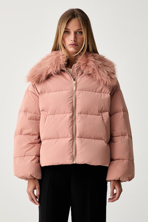 Twinset pernata jakna za žene roza 262TP2360