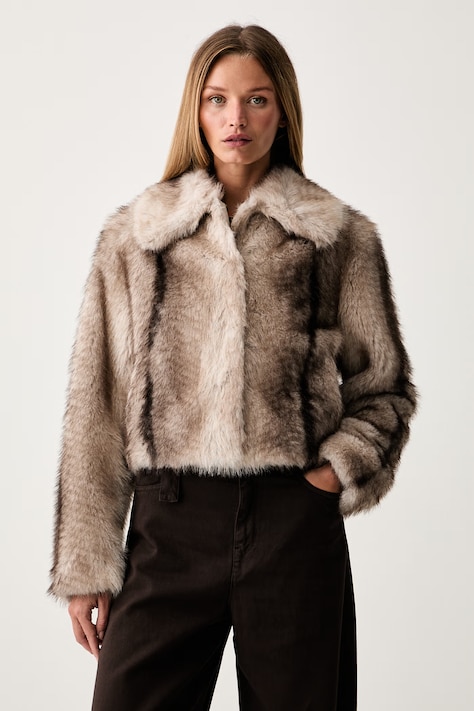 Twinset коротка куртка жіноча бежева 262TP2240