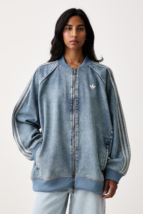 adidas Originals Bomber jakna ženska denim modra KQ6473