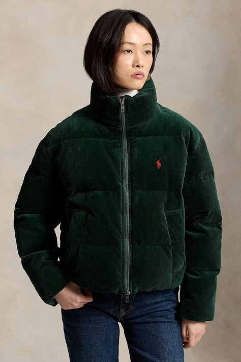 Polo Ralph Lauren kurtka puchowa damska zielona 211B20376