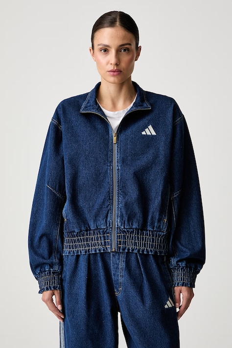 adidas kurtka damska jeansowa Denim Pack granatowa KV0624