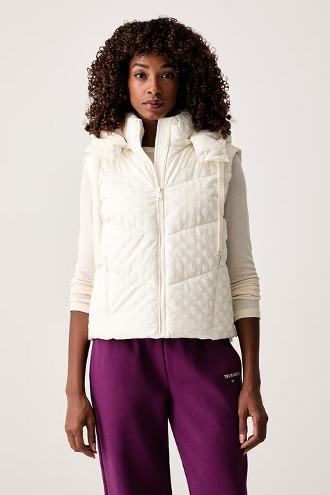 Guess Prsluk za žene DAISY bež W6BL53 W4182