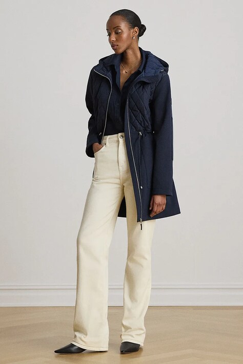 Lauren Ralph Lauren parka damska granatowa 297P18056