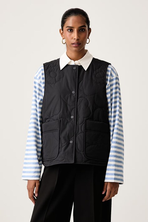 Marimekko Prsluk za žene crni 095770