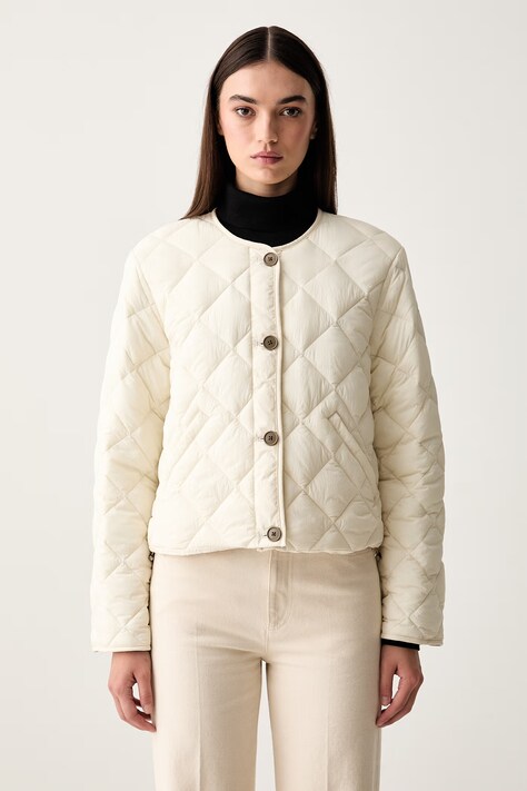 Calvin Klein prijelazna jakna za žene bež LV044G506G