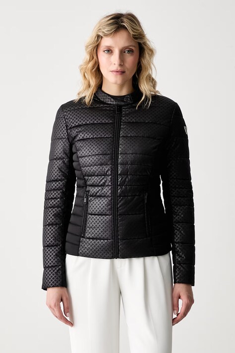 Guess kurtka pikowana damska NEW VONA czarna W6YL16 W2891
