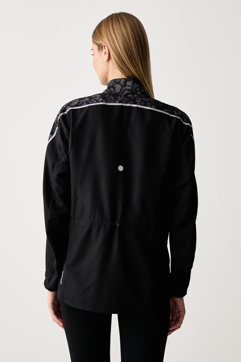 Asics Kurtka sportowa damska ROAD LITE-SHOW JACKET czarna 2012D492.001
