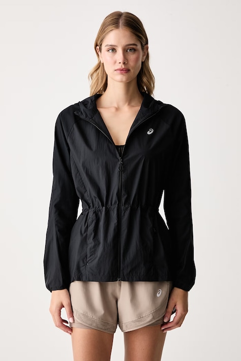 Asics Kurtka sportowa damska ROAD PACKABLE JACKET czarna 2012D076.001