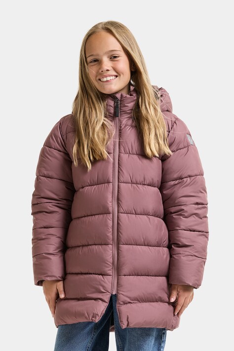 Didriksons Kurtka zimowa dziecięca SCORIA KIDS PARKA 2 różowa 506476