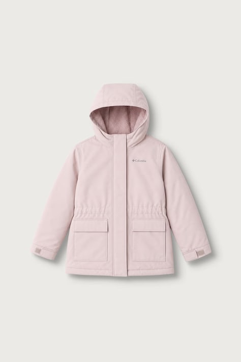 Columbia Parka dziecięca różowa 217290