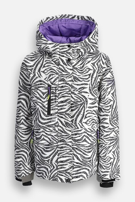 Lemon Explore Kurtka narciarska dziecięca multicolor OUTERWEAR SNOW&SKI GIRL