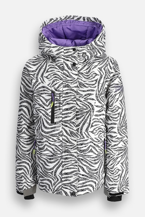 Lemon Explore Μπουφάν σκι παιδικό πολύχρωμο OUTERWEAR SNOW&SKI GIRL