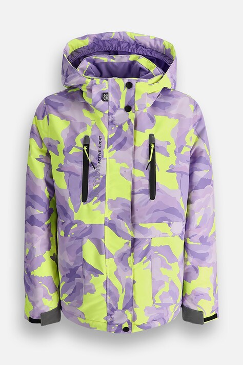 Lemon Explore Μπουφάν σκι παιδικό μωβ OUTERWEAR SNOW&SKI GIRL