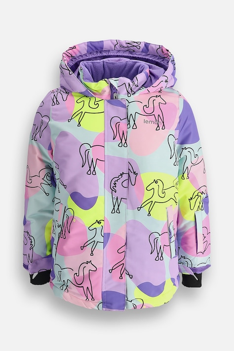 Lemon Explore Μπουφάν σκι παιδικό μωβ OUTERWEAR SNOW&SKI GIRL