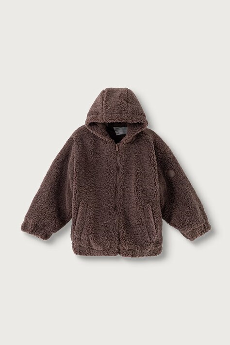 Coccodrillo Kurtka dziecięca beżowa OUTERWEAR GIRL JUNIOR