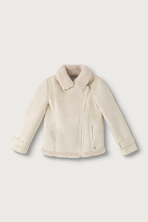Guess Яке тип кожух за деца бежово J6BL16 W4008