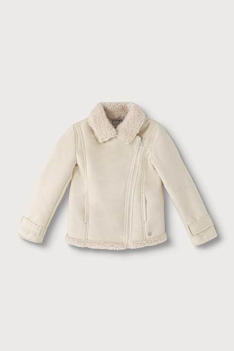 Guess Яке тип кожух за деца бежово J6BL16 W4008