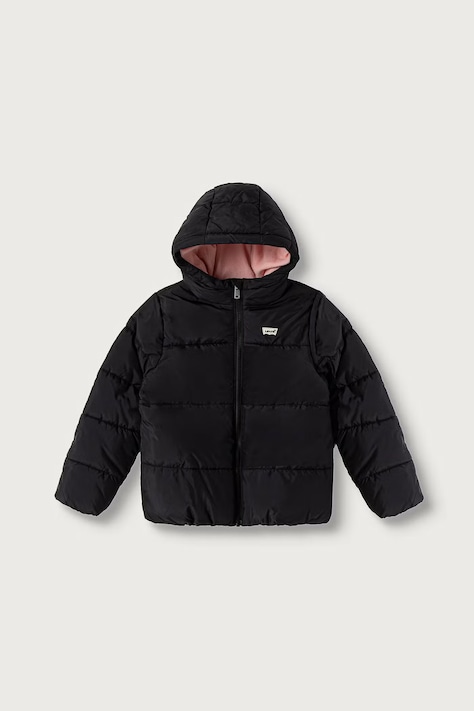 Levi's Kurtka pikowana damska CORE BATWING PUFFER czarna 3ER430