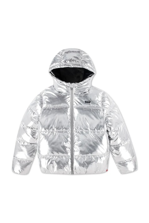 Levi's kurtka pikowana damska CORE BATWING PUFFER srebrna 3ER430
