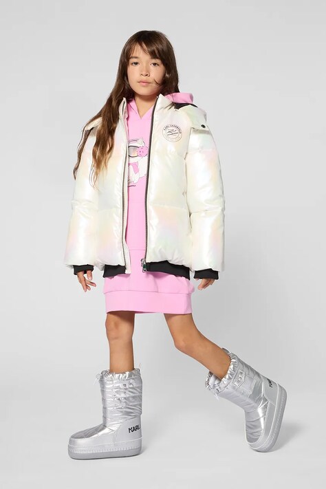 Karl Lagerfeld Капитонирано яке за деца многоцветно Z31357