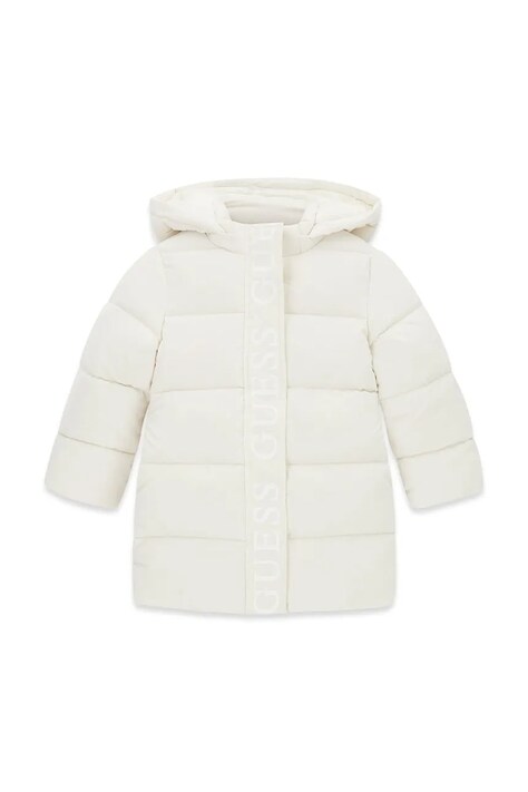 Guess Kurtka zimowa dziecięca beżowa K6BL09 W3974