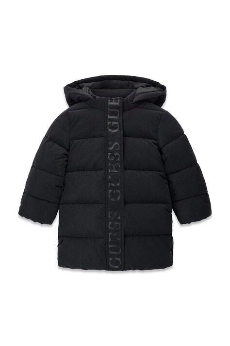 Guess Kurtka zimowa dziecięca czarna K6BL09 W3974