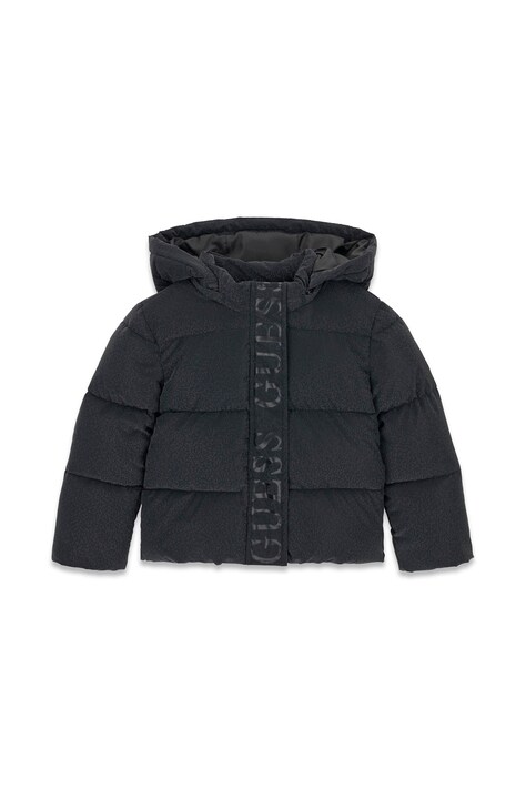Guess Jachetă de iarnă pentru copii neagră K6BL08 W3973
