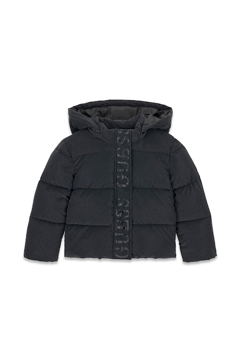 Guess Jachetă de iarnă pentru copii neagră K6BL08 W3973