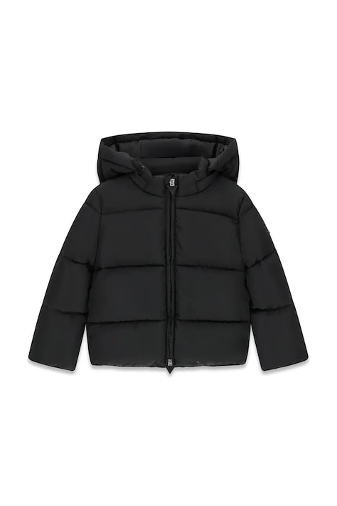 Guess Kurtka pikowana dziecięca czarna K6BL01 W3960