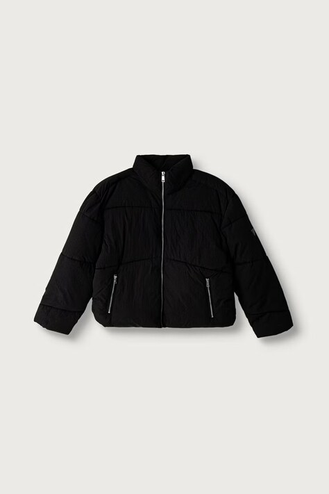 Guess Kurtka pikowana dziecięca czarna J6BL22 W4076