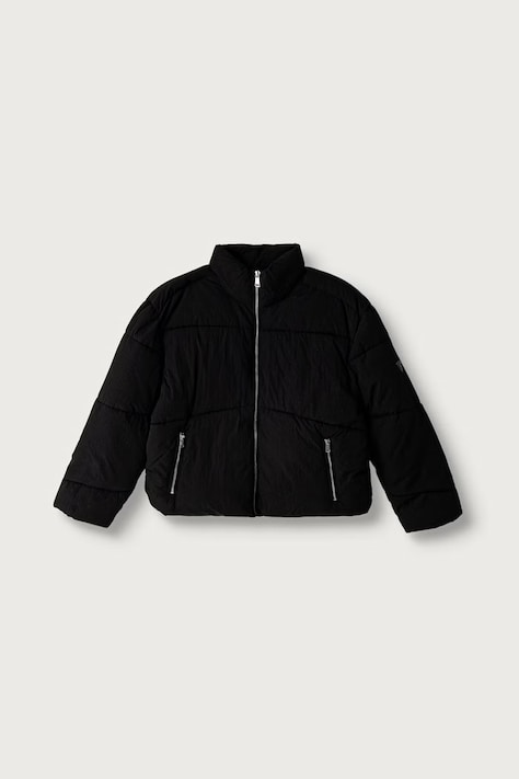 Guess Kurtka pikowana dziecięca czarna J6BL22 W4076