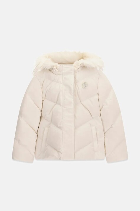 Guess Kurtka zimowa dziecięca beżowa J6BL14 W4006