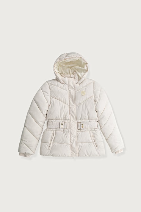 Guess Kurtka pikowana dziecięca beżowa J6BL03 W3995