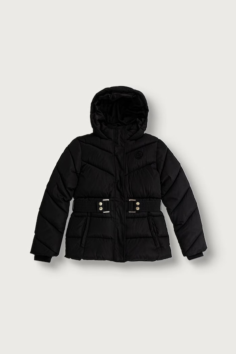 Guess Kurtka pikowana dziecięca czarna J6BL03 W3995