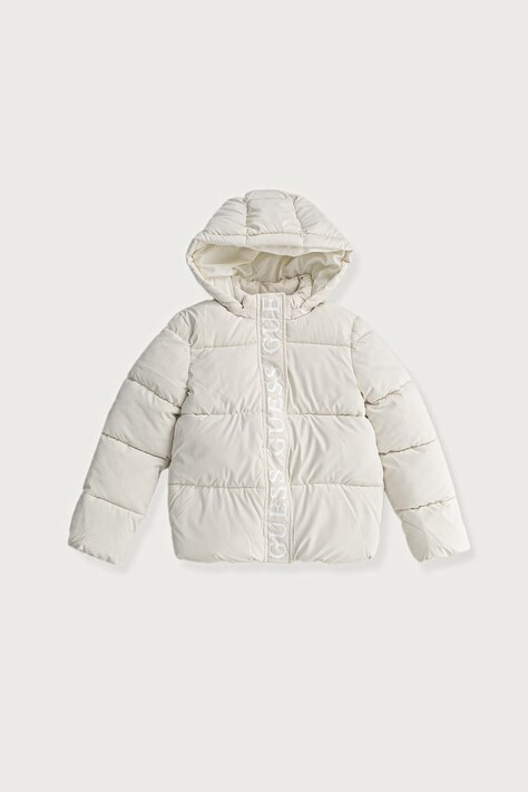 Guess Kurtka pikowana dziecięca beżowa J6BL02 W3993