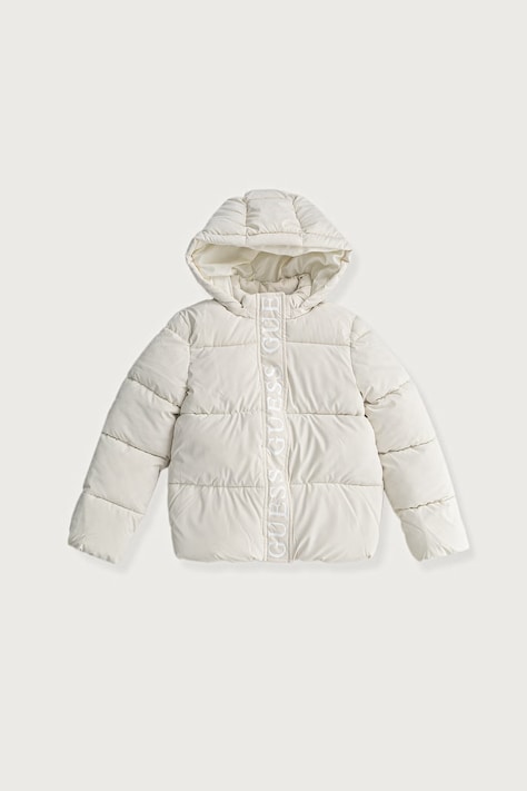 Guess Kurtka pikowana dziecięca beżowa J6BL02 W3993