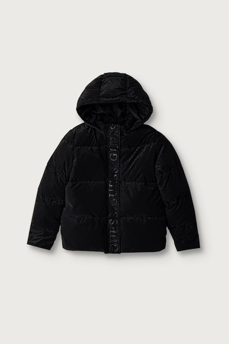 Guess Geacă matlasată pentru copii neagră J6BL02 W3993