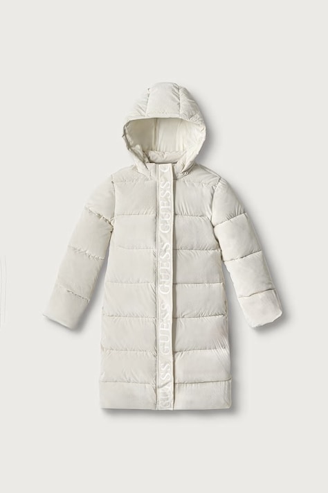 Guess Kurtka pikowana dziecięca beżowa J6BL01 W3991