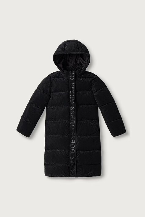 Guess Kurtka pikowana dziecięca czarna J6BL01 W3991