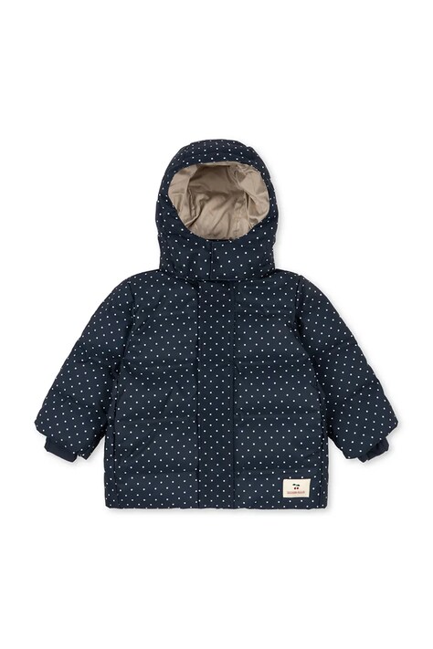 Konges Sløjd Kurtka puchowa dziecięca RUTHERFORD DOWN JACKET GRS granatowa KS105739