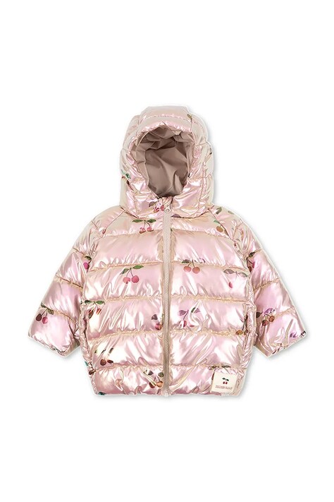 Konges Sløjd Kurtka dziecięca KATH JACKET GRS różowa KS105736