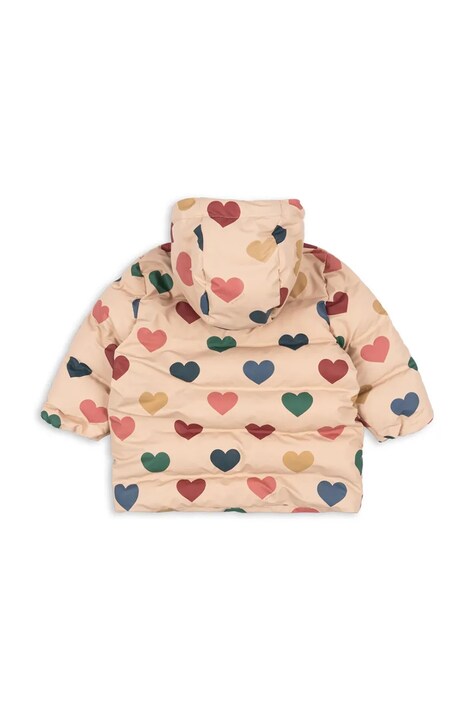 Konges Sløjd Kurtka dziecięca ACE RAIN JACKET beżowa KS105676