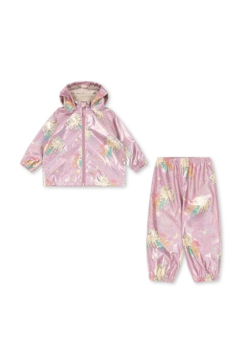 Konges Sløjd Παιδικά CALINA RAIN SET ροζ KS105701