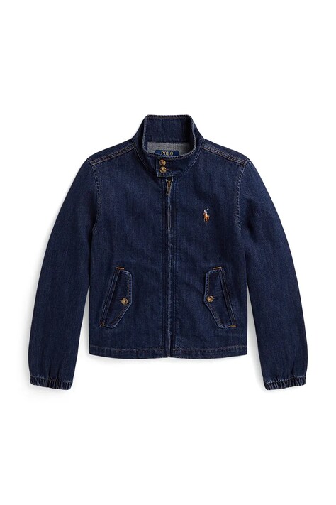 Polo Ralph Lauren джинсова куртка дитяча бавовняна — фото 2