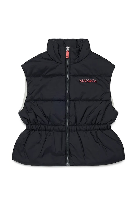 Max&Co. Prsluk za djecu MAXJ59F VESTS crni MX0364